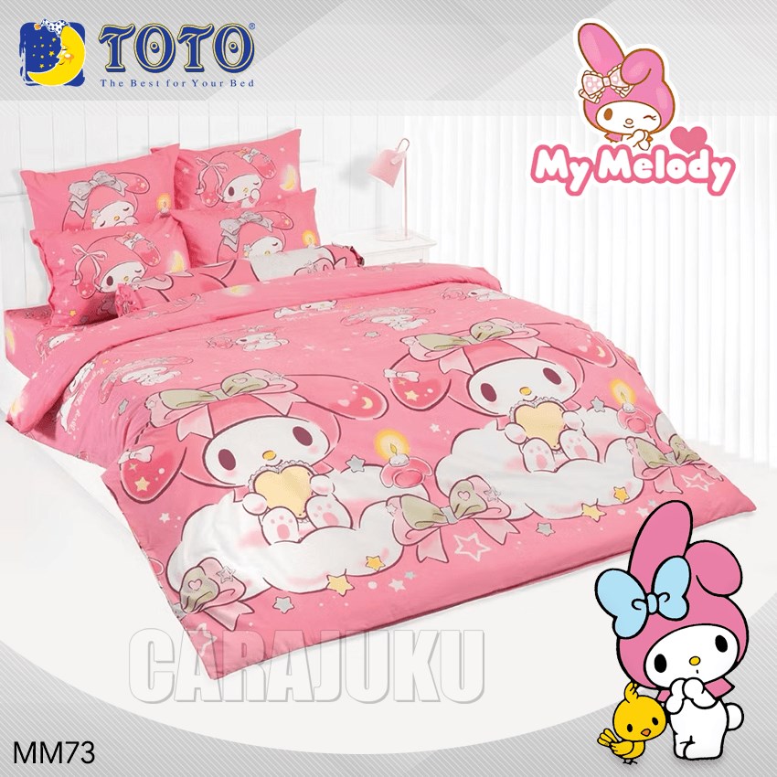 TOTO ชุดผ้าปูที่นอน มายเมโลดี้ My Melody MM73