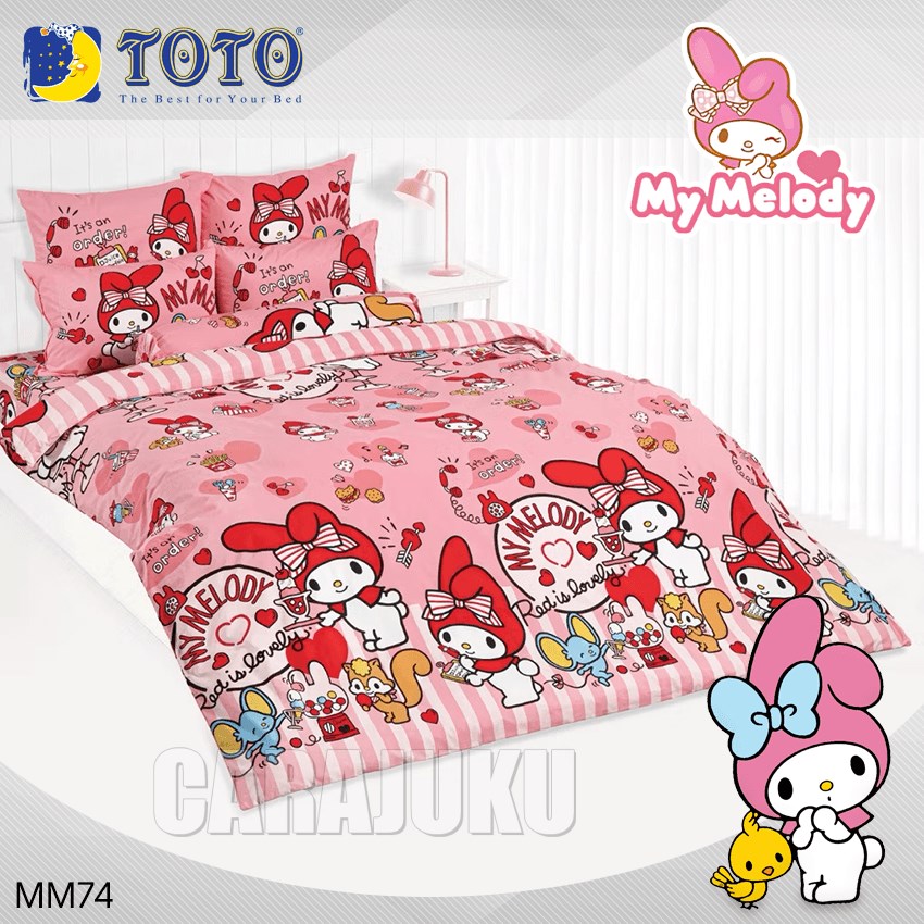 TOTO ชุดผ้าปูที่นอน มายเมโลดี้ My Melody MM74