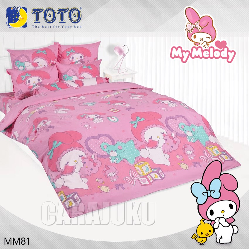 TOTO ชุดผ้าปูที่นอน มายเมโลดี้ My Melody MM81