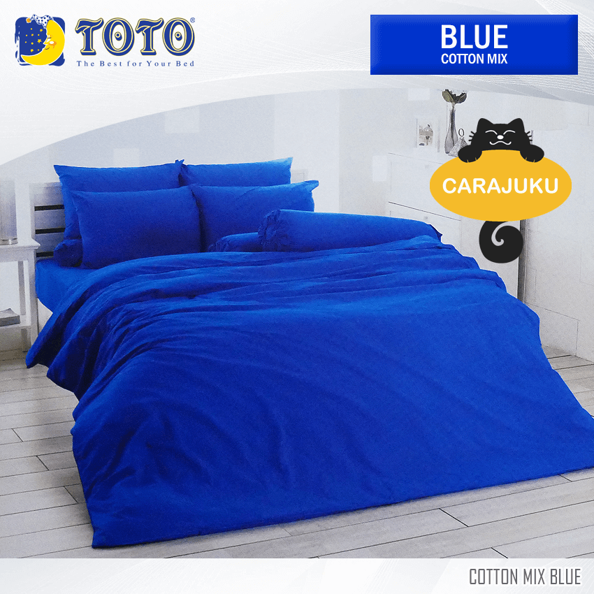 TOTO ชุดผ้าปูที่นอน สีน้ำเงิน BLUE