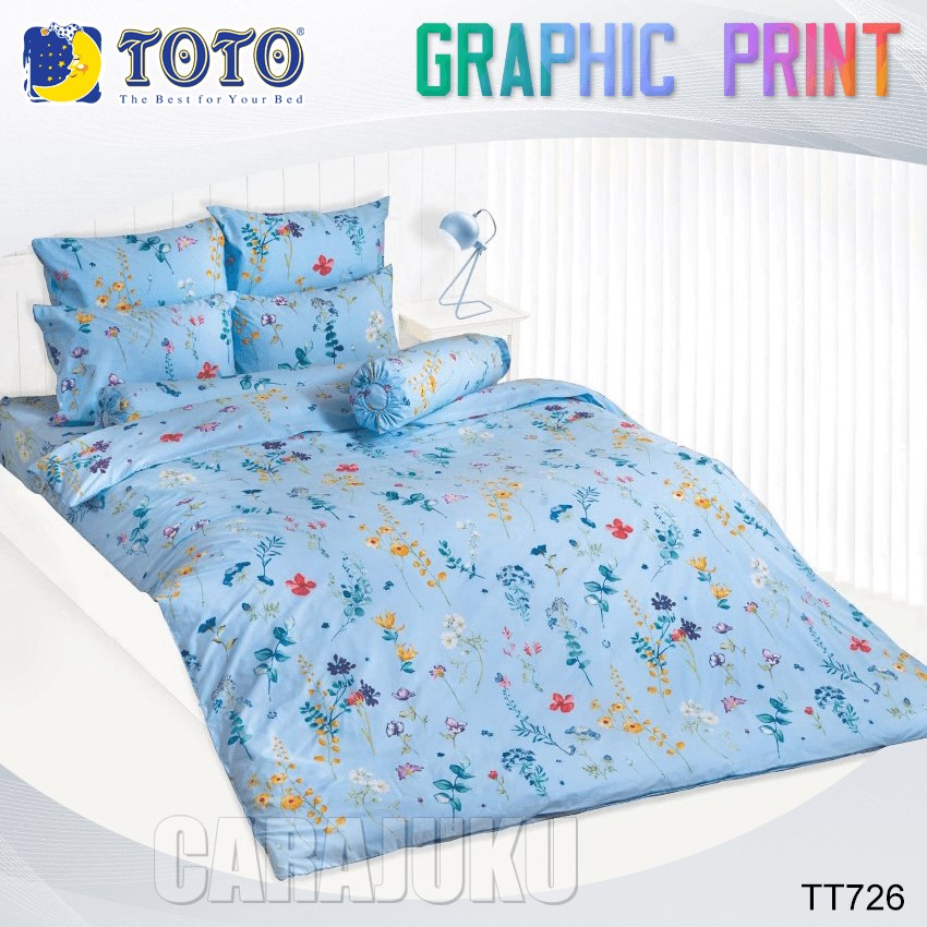 TOTO ชุดผ้าปูที่นอน ลายกราฟฟิก Graphic TT726