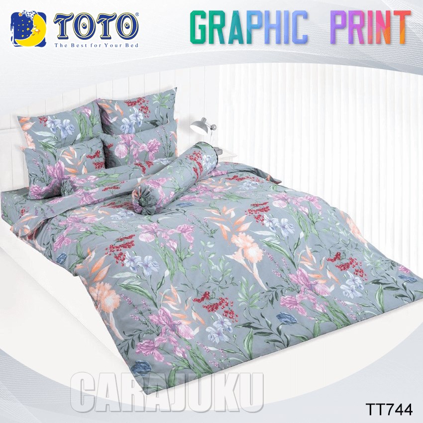 TOTO ชุดผ้าปูที่นอน ลายกราฟฟิก Graphic TT744