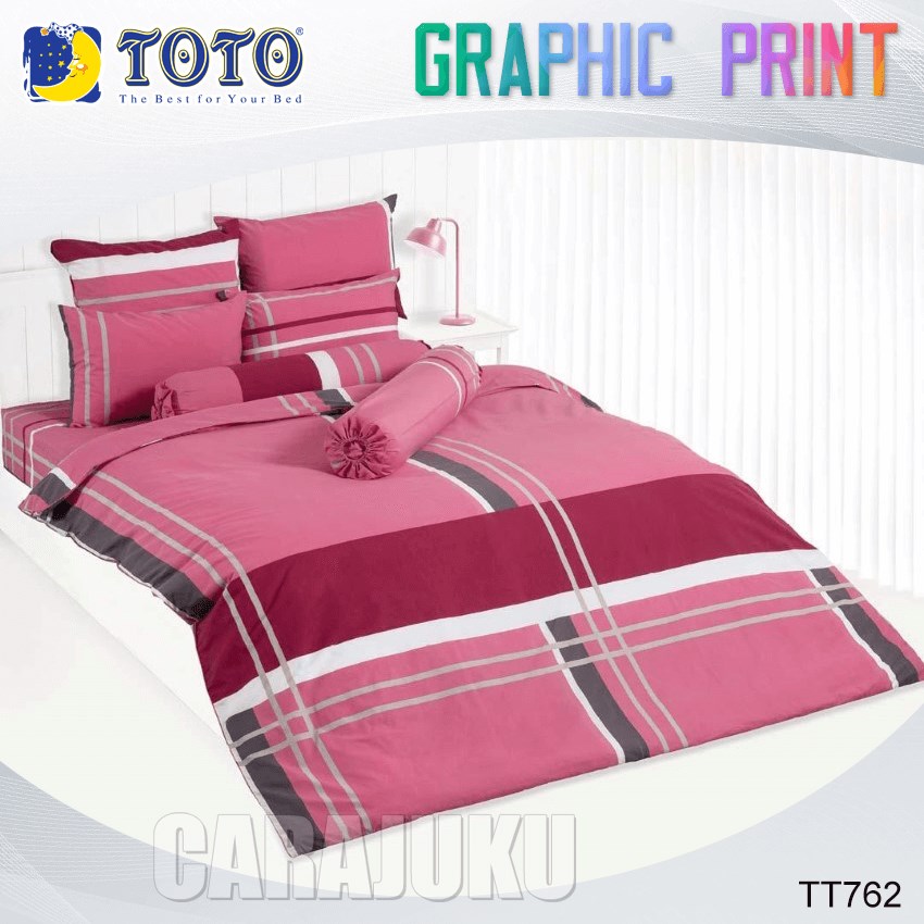 TOTO ชุดผ้าปูที่นอน ลายกราฟฟิก Graphic TT762