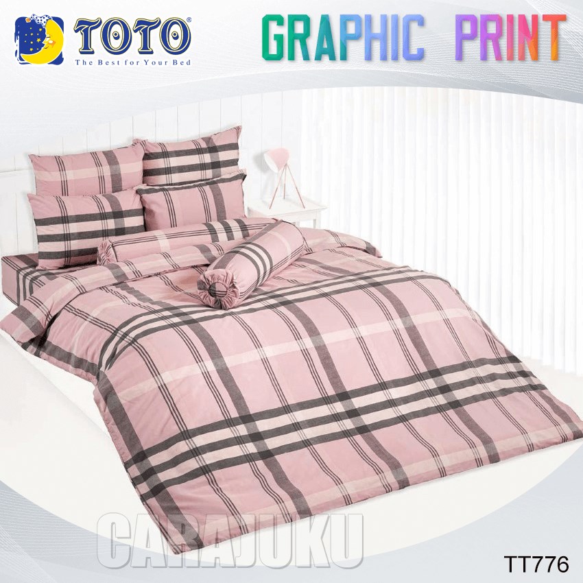 TOTO ชุดผ้าปูที่นอน ลายกราฟฟิก Graphic TT776