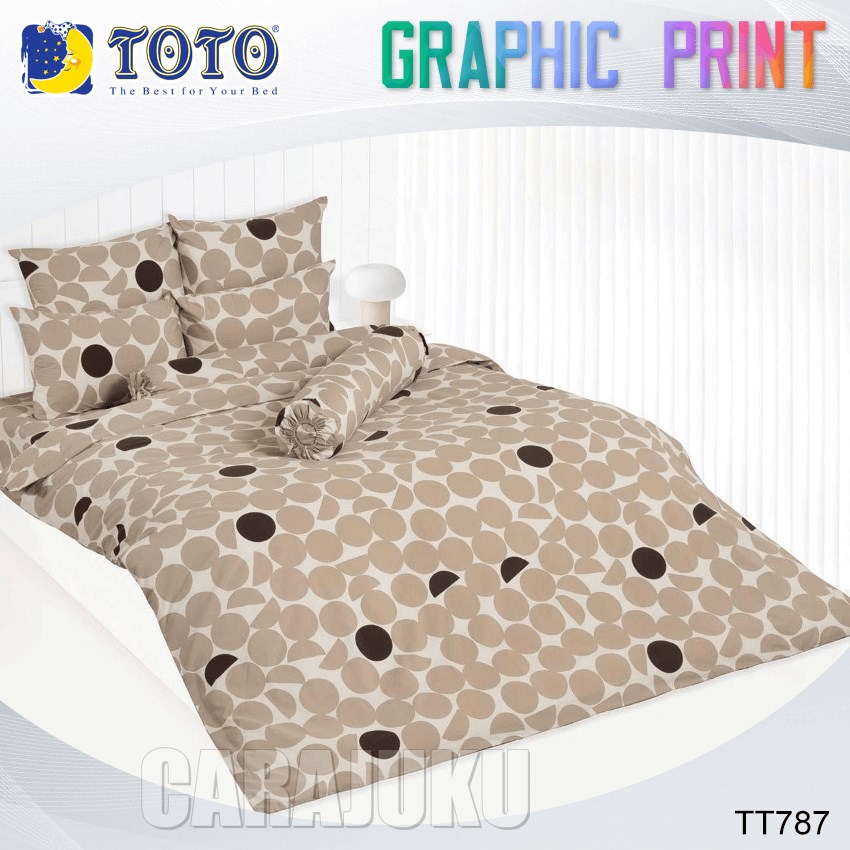 TOTO ชุดผ้าปูที่นอน ลายกราฟฟิก Graphic TT787