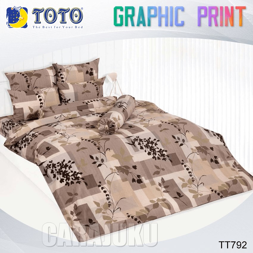 TOTO ชุดผ้าปูที่นอน ลายกราฟฟิก Graphic TT792