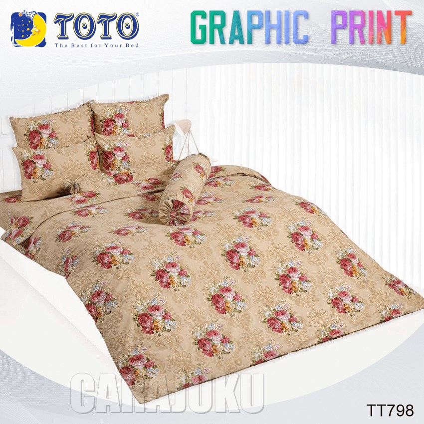 TOTO ชุดผ้าปูที่นอน ลายกราฟฟิก Graphic TT798