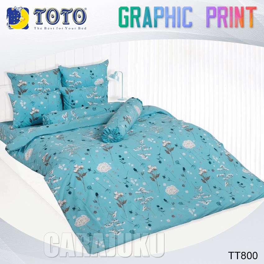 TOTO ชุดผ้าปูที่นอน ลายกราฟฟิก Graphic TT800