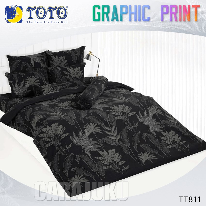 TOTO ชุดผ้าปูที่นอน ลายกราฟฟิก Graphic TT811