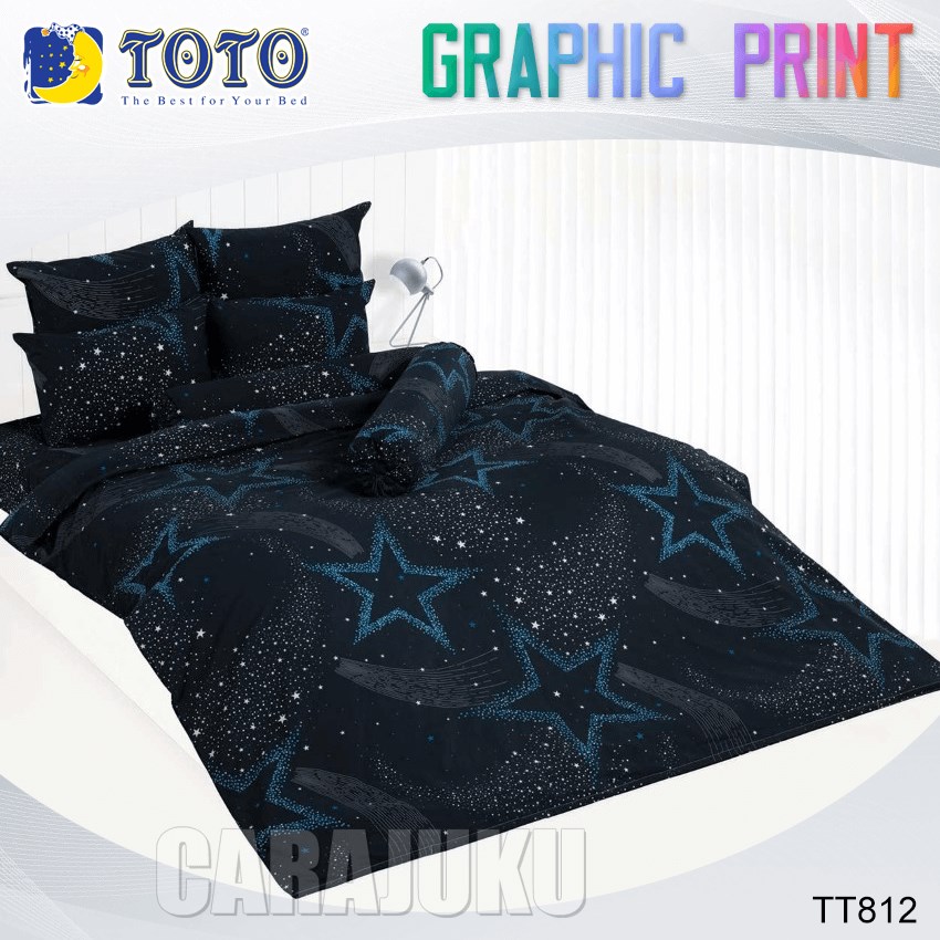 TOTO ชุดผ้าปูที่นอน ลายกราฟฟิก Graphic TT812