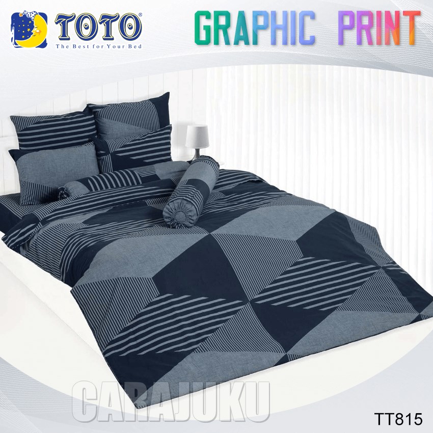 TOTO ชุดผ้าปูที่นอน ลายกราฟฟิก Graphic TT815