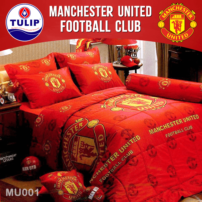 TULIP ชุดผ้าปูที่นอน แมนยู Manchester United MU001