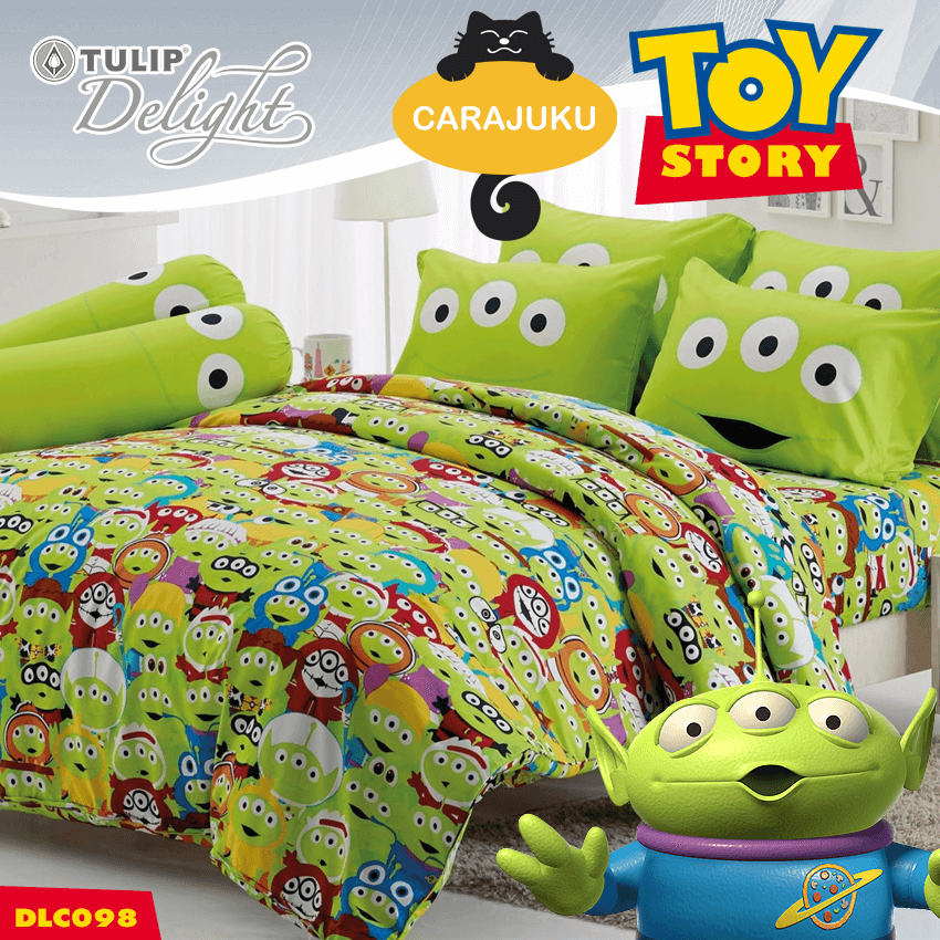 TULIP DELIGHT ชุดผ้าปูที่นอน เอเลี่ยน ทอยสตอรี่ Aliens (Toy Story) DLC098