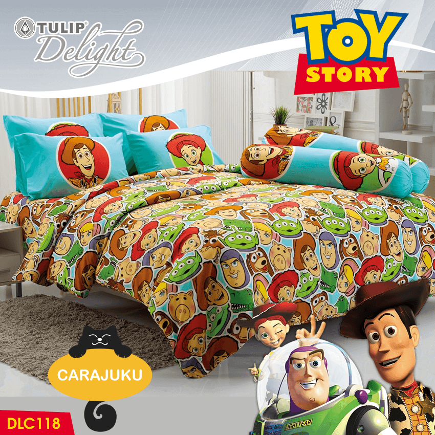 TULIP DELIGHT ชุดผ้าปูที่นอน ทอยสตอรี่ Toy Story DLC118