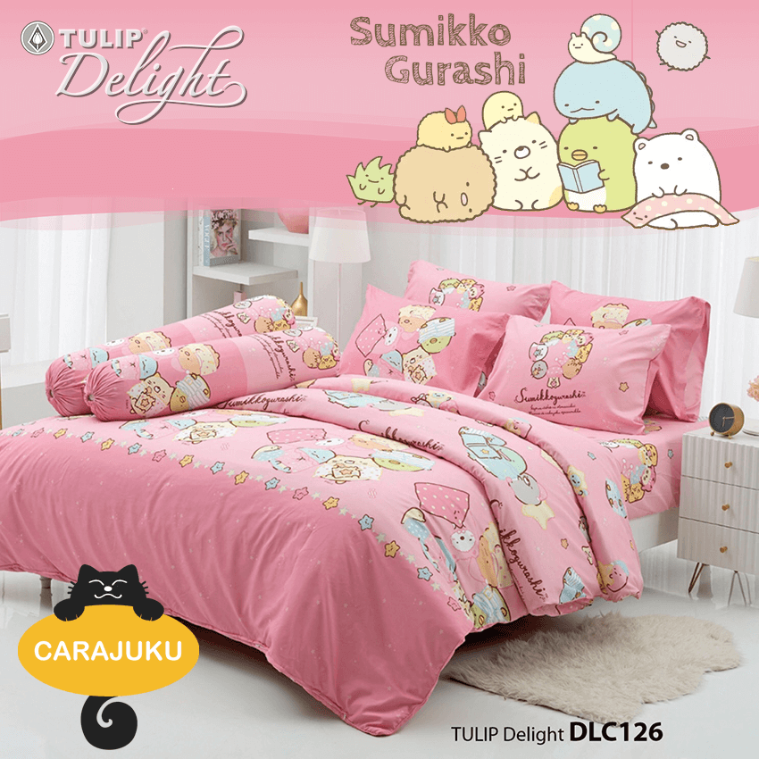 TULIP DELIGHT ชุดผ้าปูที่นอน แก็งค์มุมห้อง Sumikko Gurashi DLC126