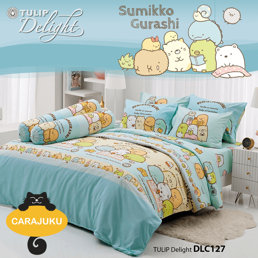 TULIP DELIGHT ชุดผ้าปูที่นอน แก็งค์มุมห้อง Sumikko Gurashi DLC127