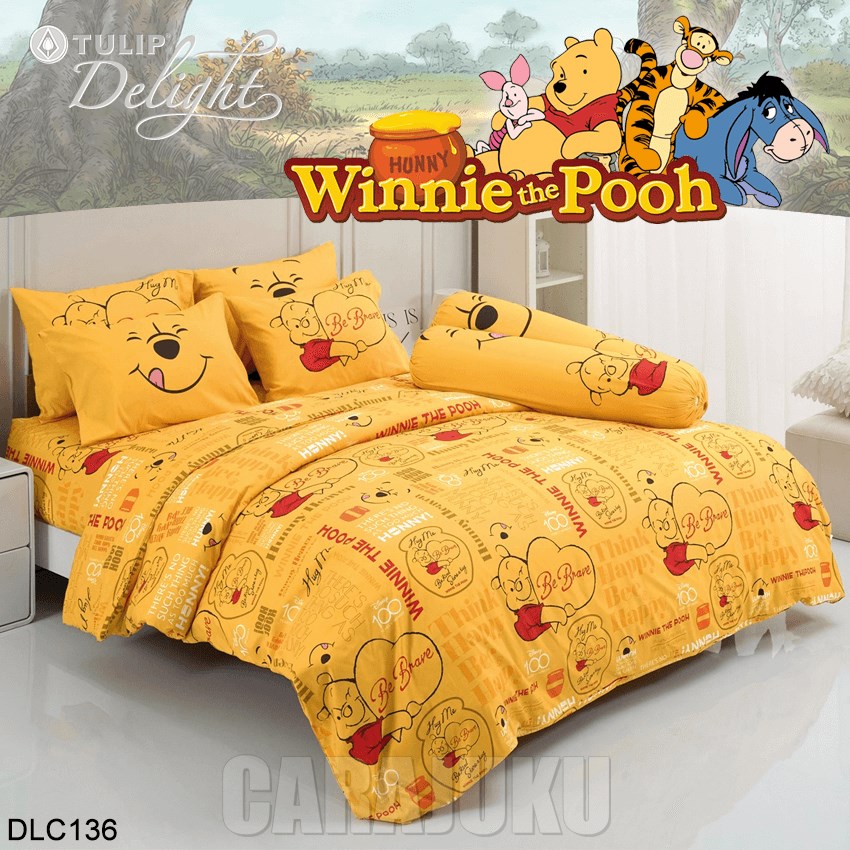 TULIP DELIGHT ชุดผ้าปูที่นอน หมีพูห์ Winnie The Pooh DLC136
