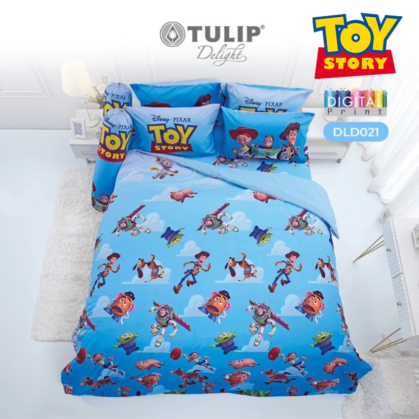 TULIP DELIGHT ชุดผ้าปูที่นอน ทอยสตอรี่ Toy Story DLD021