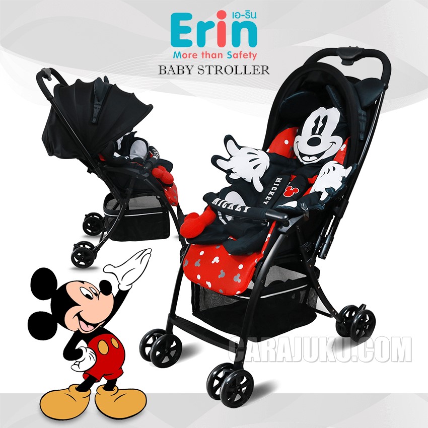 ERIN รถเข็นเด็ก ปรับเข็นได้ 2 ทิศทาง มิกกี้ Mickey Mouse MICKEY