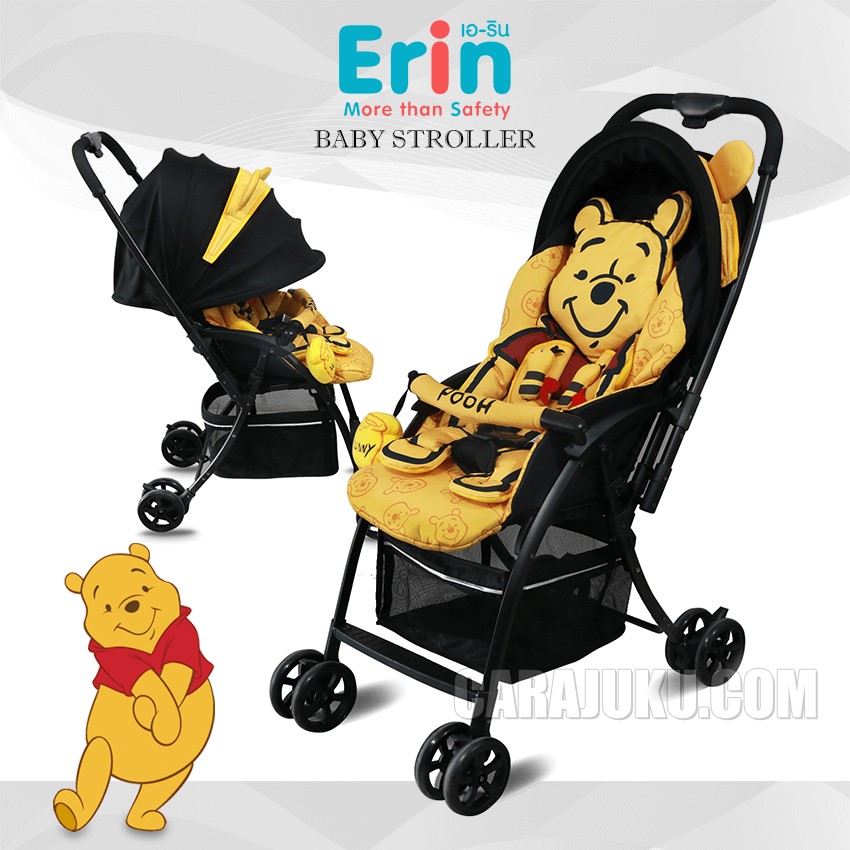 ERIN รถเข็นเด็ก ปรับเข็นได้ 2 ทิศทาง หมีพูห์ Winnie The Pooh POOH