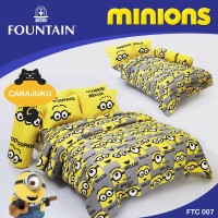 ชุดผ้าปูที่นอน มินเนียน Minions FTC007