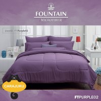 ชุดผ้าปูที่นอน สีม่วง PURPLE FTPURPLE02