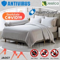 ชุดผ้าปูที่นอนป้องกันไวรัส สีขาวWHITE ANTI-VIRUSJA007