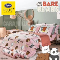 ชุดผ้าปูที่นอนสามหมีจอมป่วนWe Bare BearsPB010