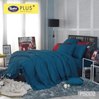 ชุดผ้าปูที่นอน สีน้ำเงิน BLUE PS002