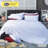ชุดผ้าปูที่นอน สีขาว WHITE PS005