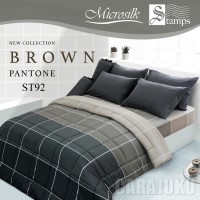 ชุดผ้าปูที่นอน สีน้ำตาลแพนโทน Brown Pantone ST92
