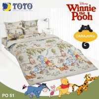 ชุดผ้าปูที่นอนหมีพูห์Winnie The PoohPO51