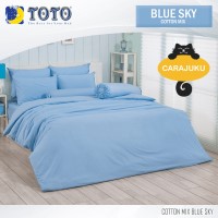 ชุดผ้าปูที่นอนสีฟ้าบลูสกายBLUE SKY