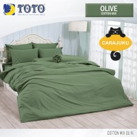 ชุดผ้าปูที่นอนสีเขียวโอลีฟOLIVE