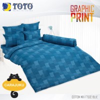 ชุดผ้าปูที่นอนลายกราฟฟิกGraphicTT592 BLUE