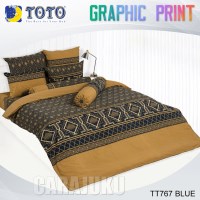 ชุดผ้าปูที่นอนลายกราฟฟิกGraphicTT767 BLUE