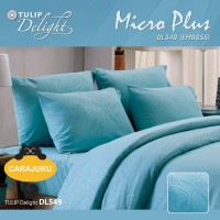 ชุดผ้าปูที่นอน อัดลาย สีฟ้า SKY BLUE EMBOSS DL549
